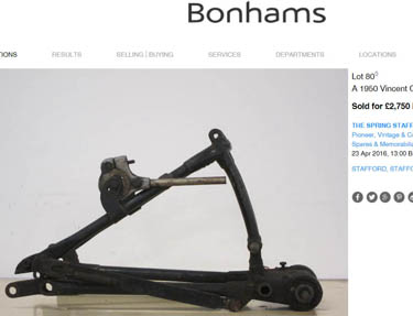 Bonhams Vincent RFM